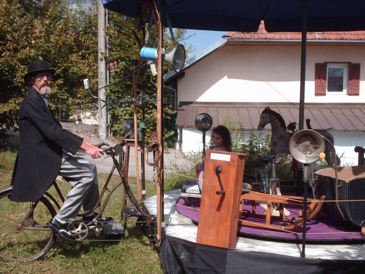 Conteur pour fête de village